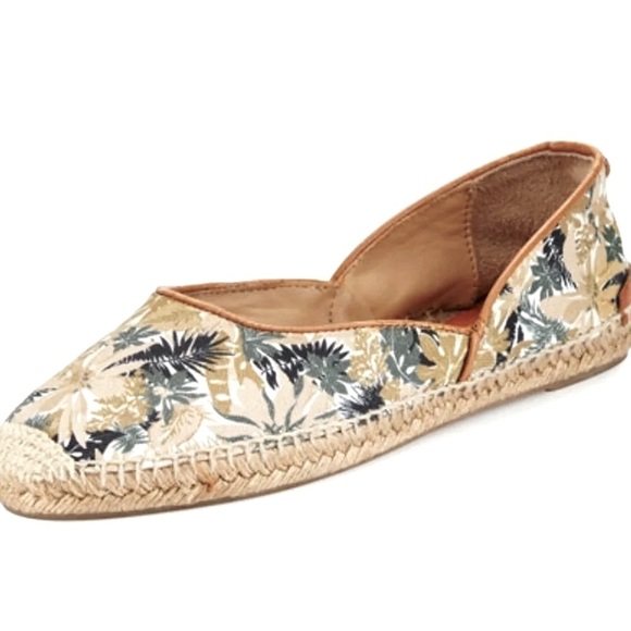 rag & bone Shoes - Rag & Bone, Georgie espadrille flat shoe, size 7.5, floral print, EUC